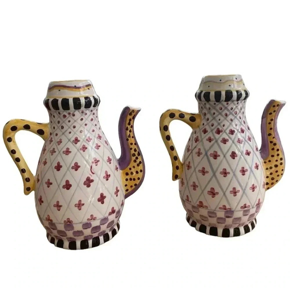 Vintage Shabby Chic Farmhouse Style Candlestick Holders - Picture 6 of 9